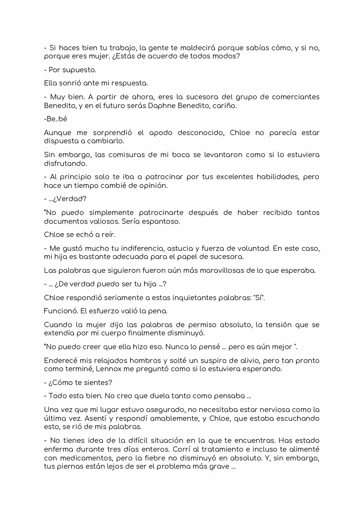 Nací Como La Hija De La Mujer Malvada (Novela) - Capítulo 10 - Página 3 - LectorTMOo