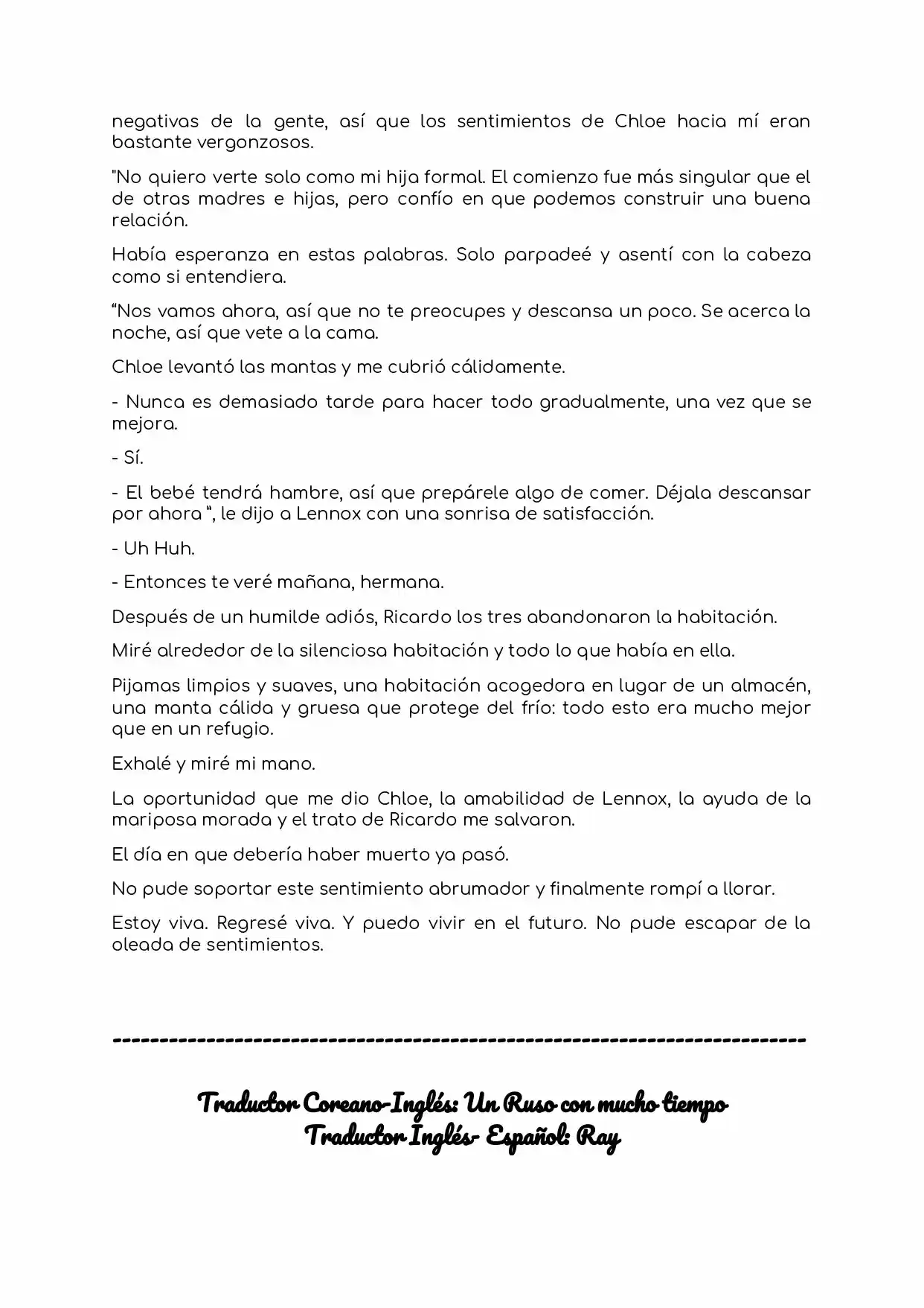 Nací Como La Hija De La Mujer Malvada (Novela) - Capítulo 10 - Página 6 - LectorTMOo