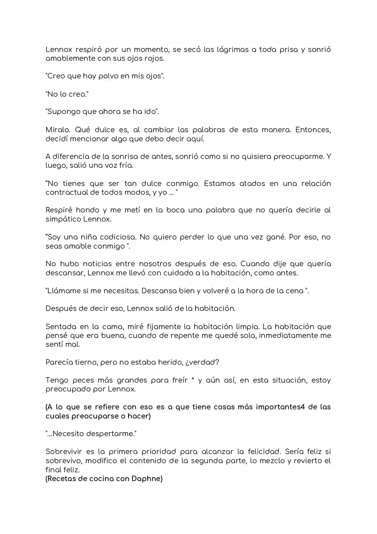 Nací Como La Hija De La Mujer Malvada (Novela) - Capítulo 14 - Página 4 - LectorTMOo