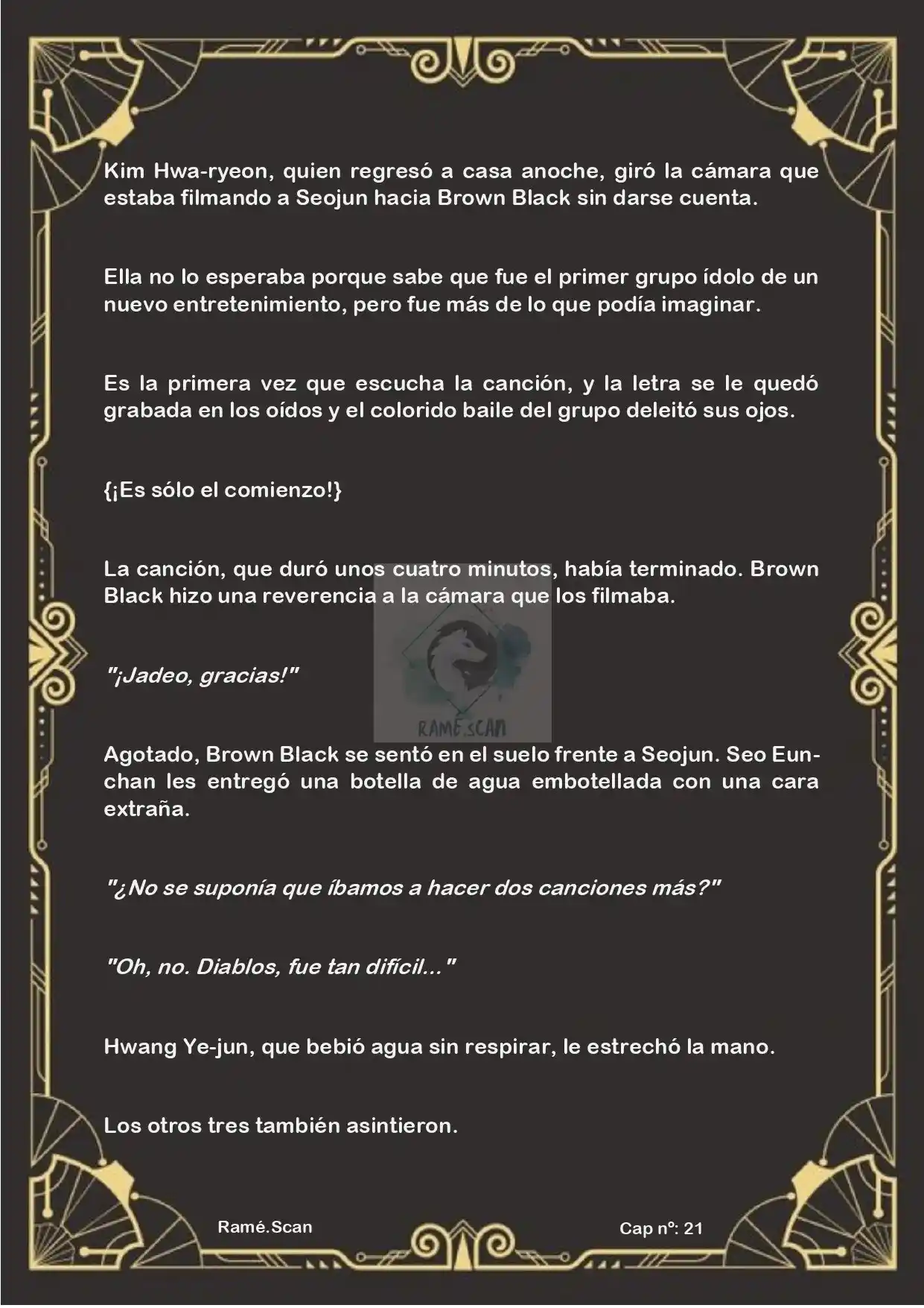 Nací Para Ser Superestrella (Novela) - Capítulo 21 - Página 9 - LectorTMOo