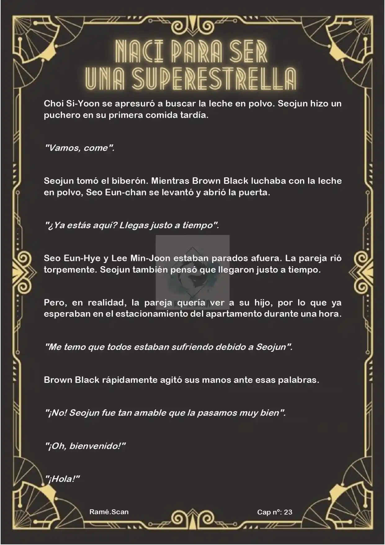 Nací Para Ser Superestrella (Novela) - Capítulo 23 - Página 2 - LectorTMOo