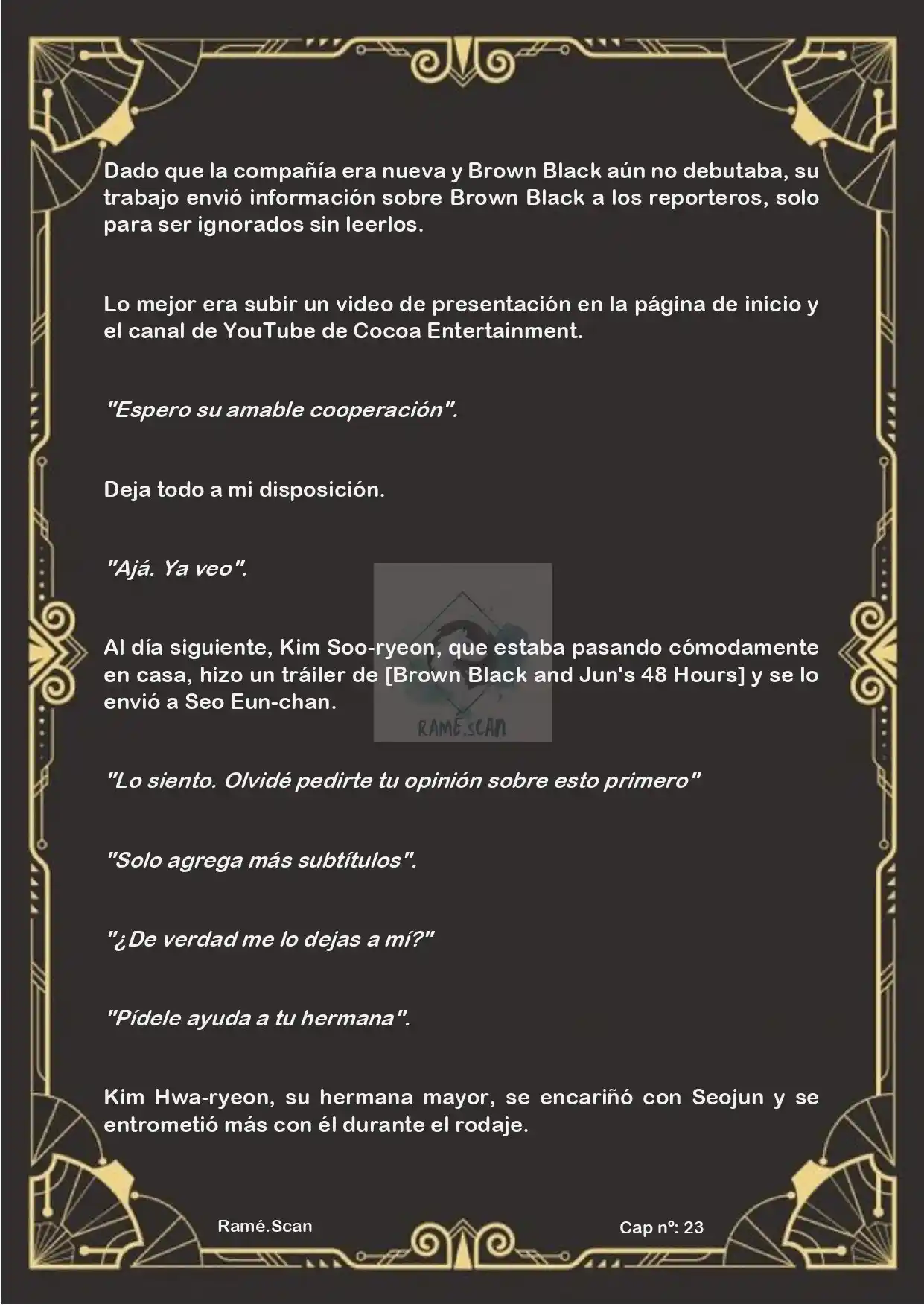 Nací Para Ser Superestrella (Novela) - Capítulo 23 - Página 16 - LectorTMOo
