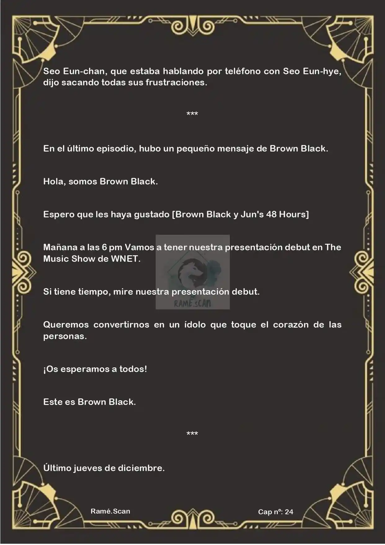 Nací Para Ser Superestrella (Novela) - Capítulo 24 - Página 6 - LectorTMOo