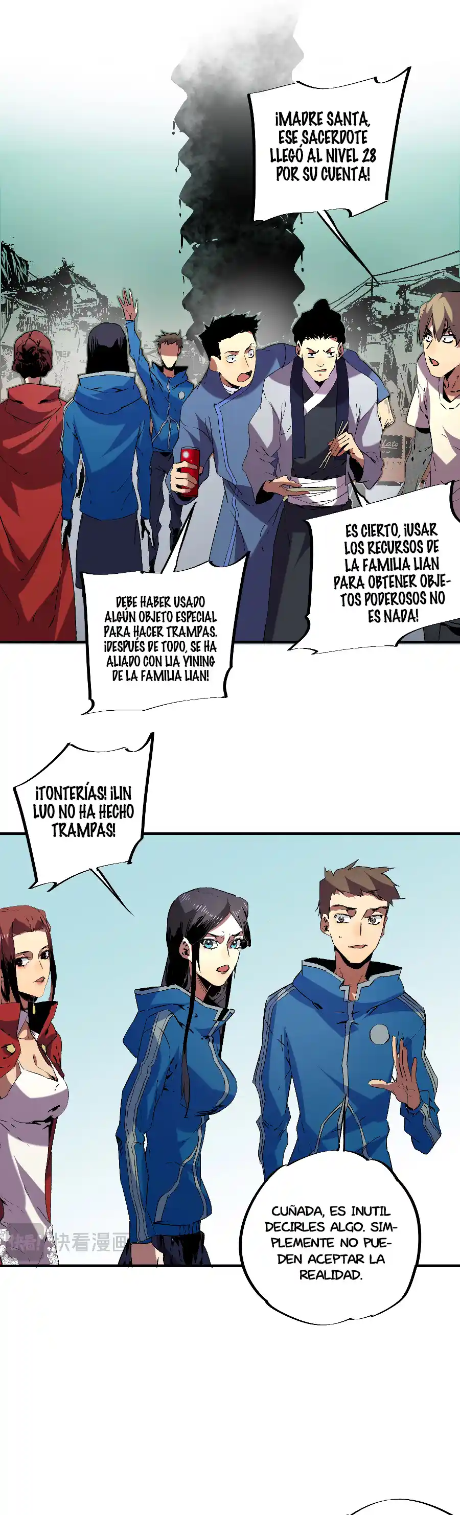 Nací Para Traer Desgracia Tentando A La Suerte, ¡Solo Maldigo Al Mundo! - Capítulo 13.1 - Página 4 - LectorTMOo