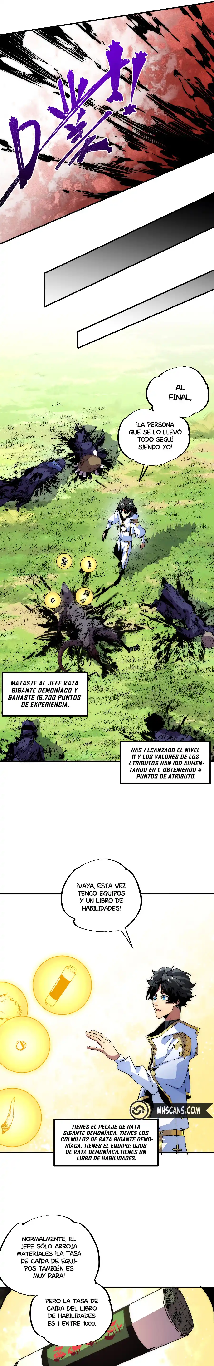 Nací Para Traer Desgracia Tentando A La Suerte, ¡Solo Maldigo Al Mundo! - Capítulo 3.1 - Página 8 - LectorTMOo