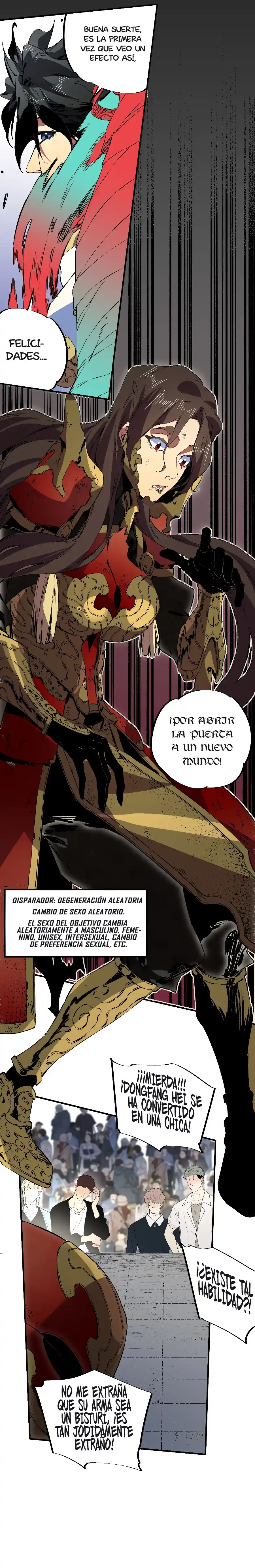 Nací Para Traer Desgracia Tentando A La Suerte, ¡Solo Maldigo Al Mundo! - Capítulo 34.2 - Página 5 - LectorTMOo