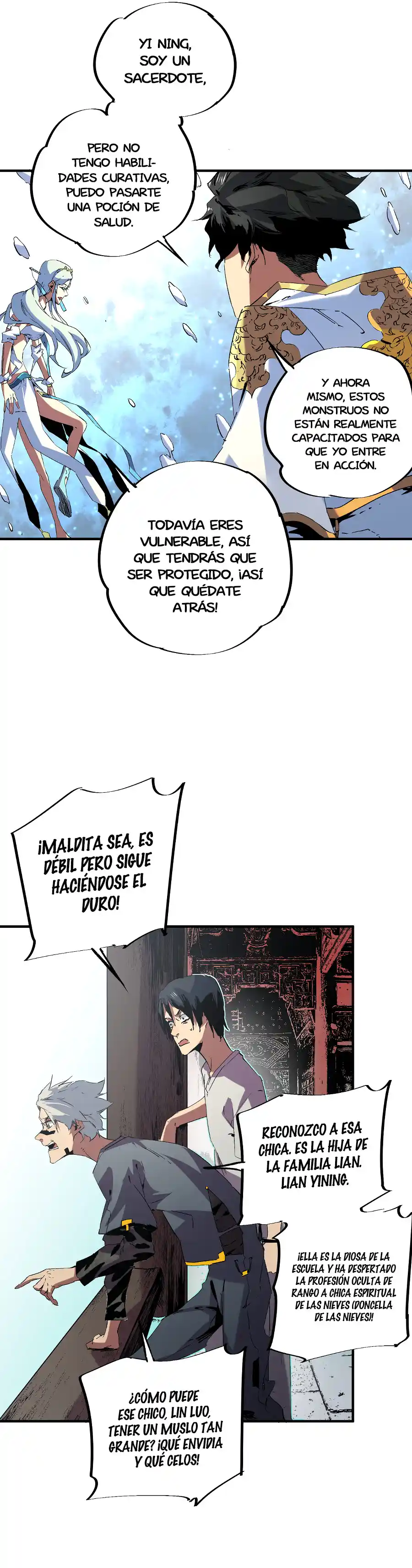 Nací Para Traer Desgracia Tentando A La Suerte, ¡Solo Maldigo Al Mundo! - Capítulo 7.1 - Página 7 - LectorTMOo