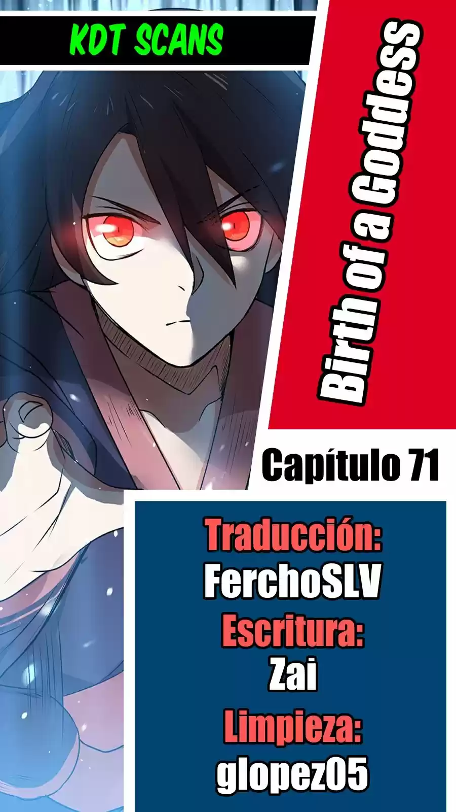 NACIMIENTO DE UNA DIOSA - Capítulo 71 - Página 1 - LectorTMOo