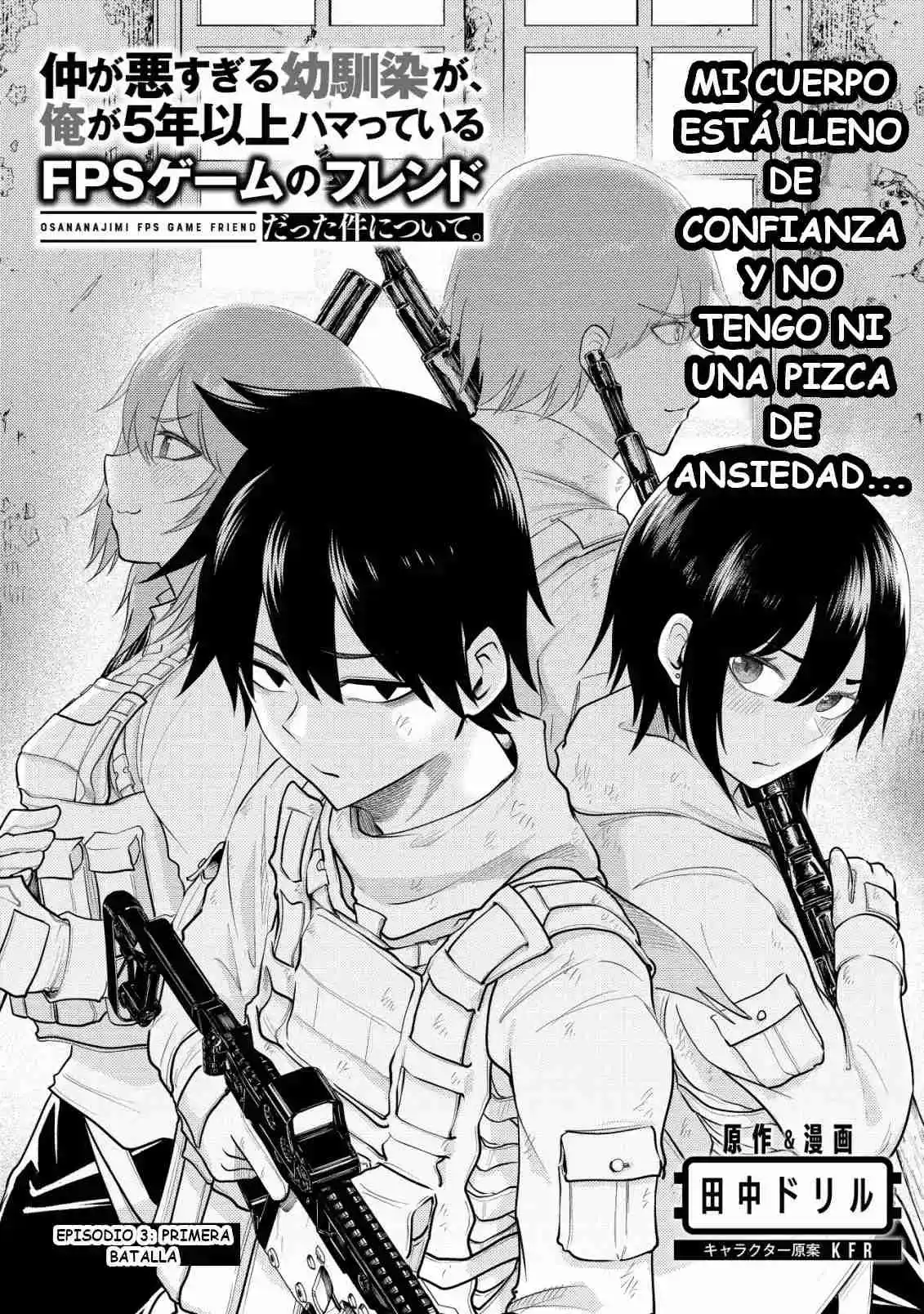 Naka Ga Warusugiru Osananajimi Ga, Ore Ga 5 Nen Ijou Hamatteiru FPS Game No Friend Datta Kenn Nitsuite. - Capítulo 4 - Página 2 - LectorTMOo