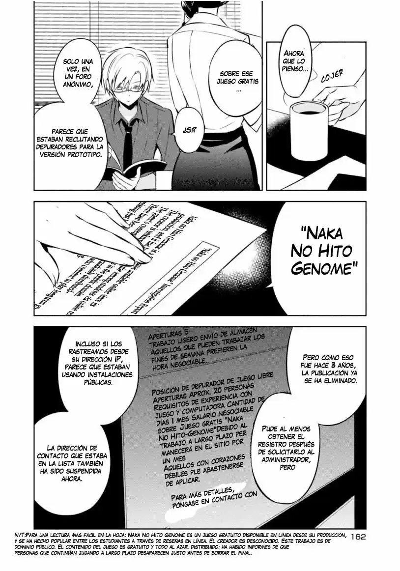 Naka No Hito Genome [Jikkyouchuu] - Capítulo 18 - Página 24 - LectorTMOo