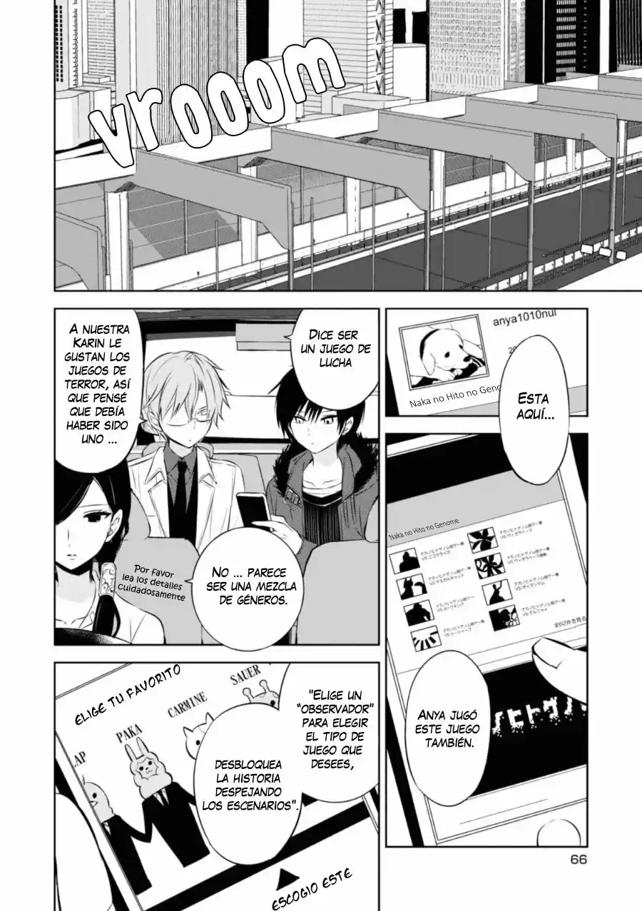 Naka No Hito Genome [Jikkyouchuu] - Capítulo 26 - Página 6 - LectorTMOo