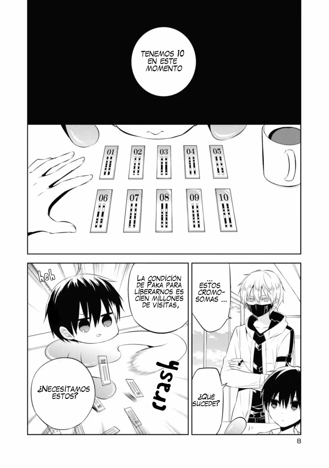 Naka No Hito Genome [Jikkyouchuu] - Capítulo 34 - Página 8 - LectorTMOo