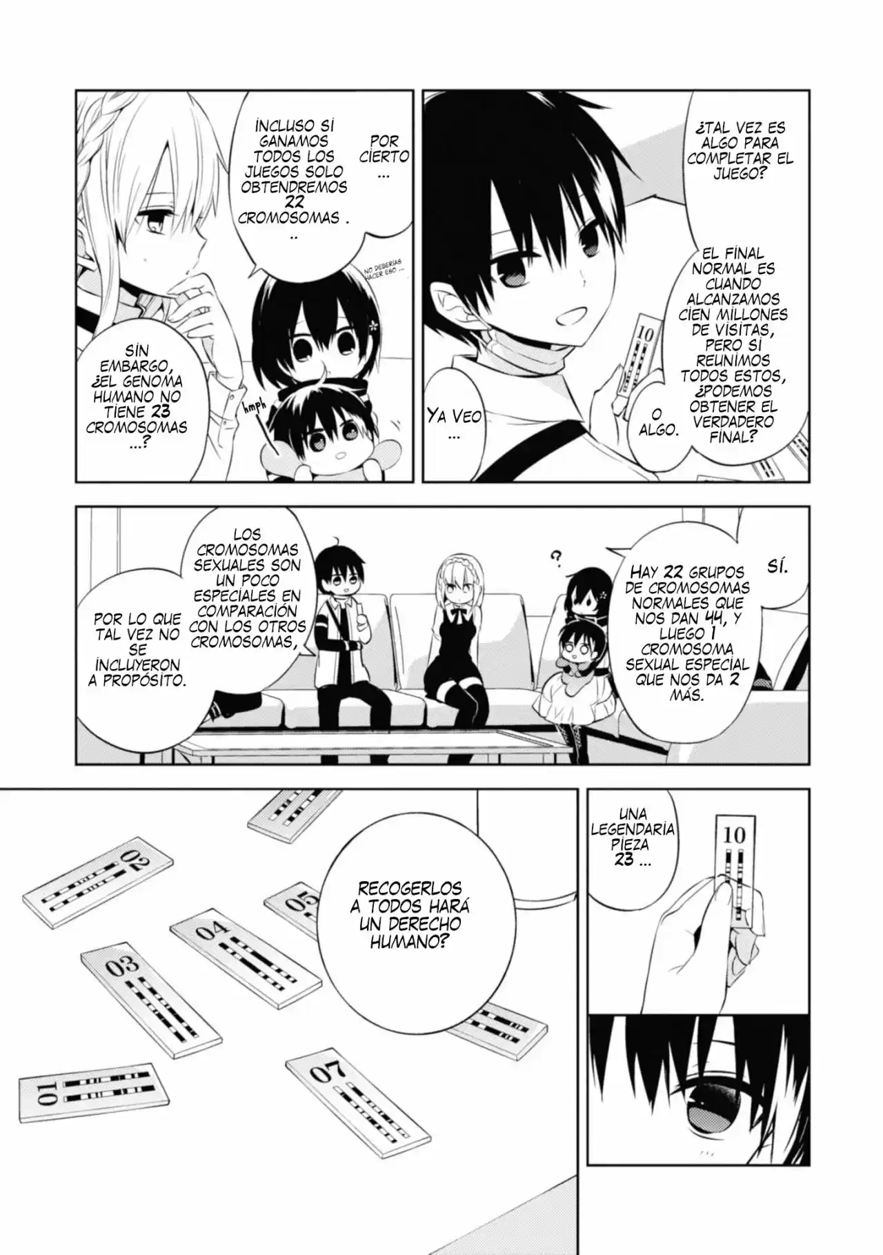 Naka No Hito Genome [Jikkyouchuu] - Capítulo 34 - Página 9 - LectorTMOo
