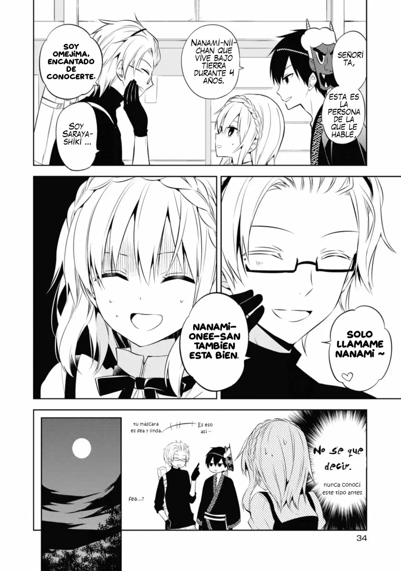 Naka No Hito Genome [Jikkyouchuu] - Capítulo 34 - Página 34 - LectorTMOo