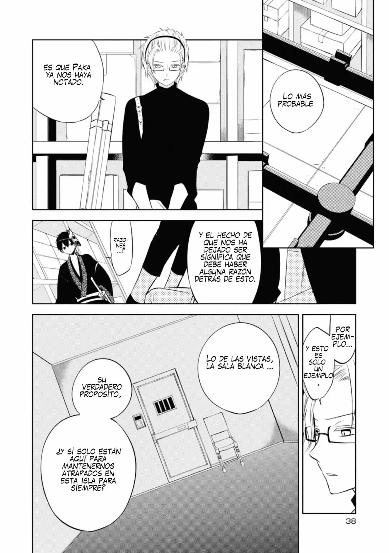Naka No Hito Genome [Jikkyouchuu] - Capítulo 34 - Página 38 - LectorTMOo