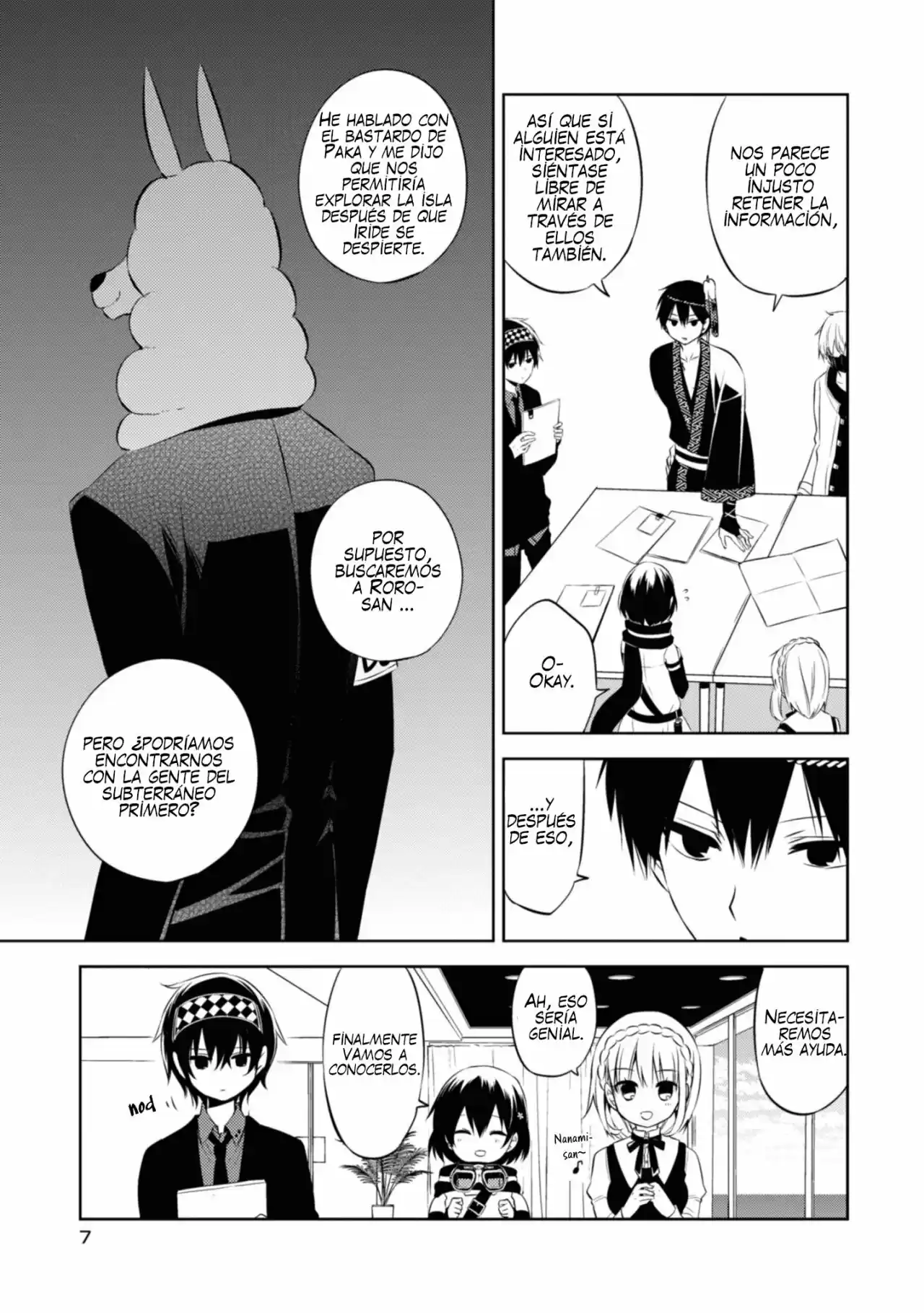 Naka No Hito Genome [Jikkyouchuu] - Capítulo 43 - Página 7 - LectorTMOo