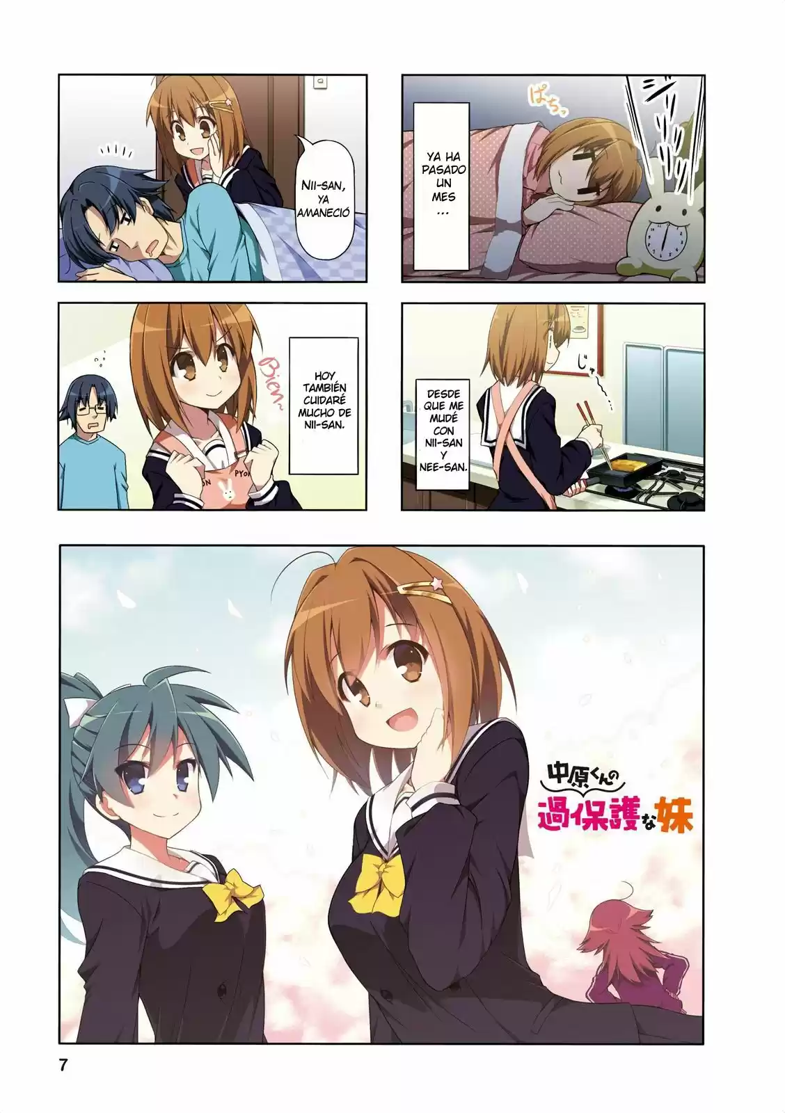 Nakahara-kun No Kahogo Na Imouto - Capítulo 1 - Página 8 - LectorTMOo