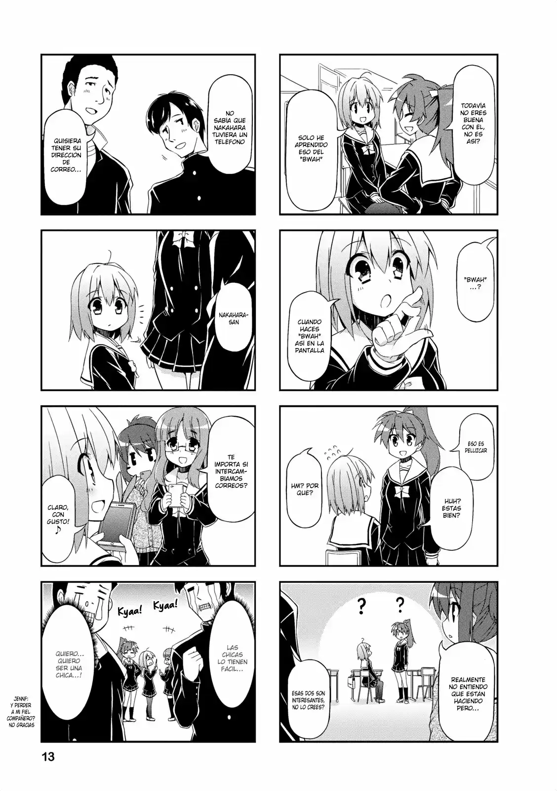 Nakahara-kun No Kahogo Na Imouto - Capítulo 14 - Página 4 - LectorTMOo