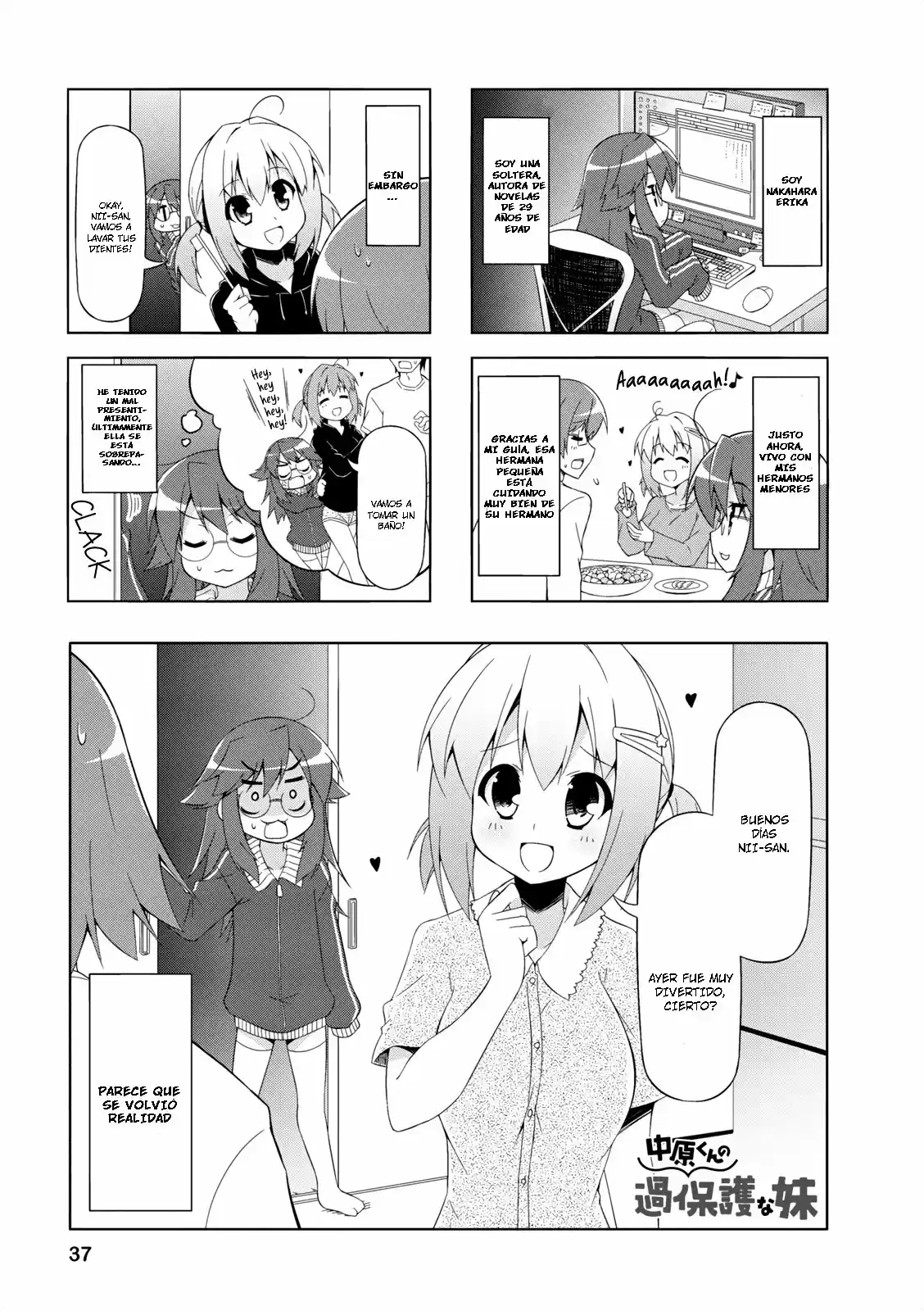 Nakahara-kun No Kahogo Na Imouto - Capítulo 17 - Página 2 - LectorTMOo