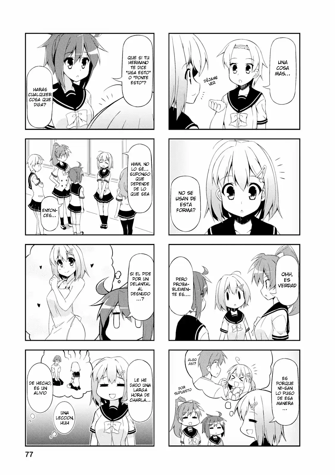 Nakahara-kun No Kahogo Na Imouto - Capítulo 21 - Página 6 - LectorTMOo