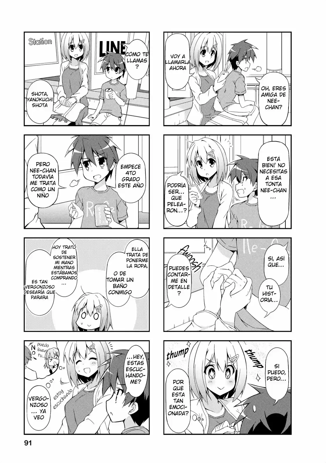Nakahara-kun No Kahogo Na Imouto - Capítulo 23 - Página 4 - LectorTMOo