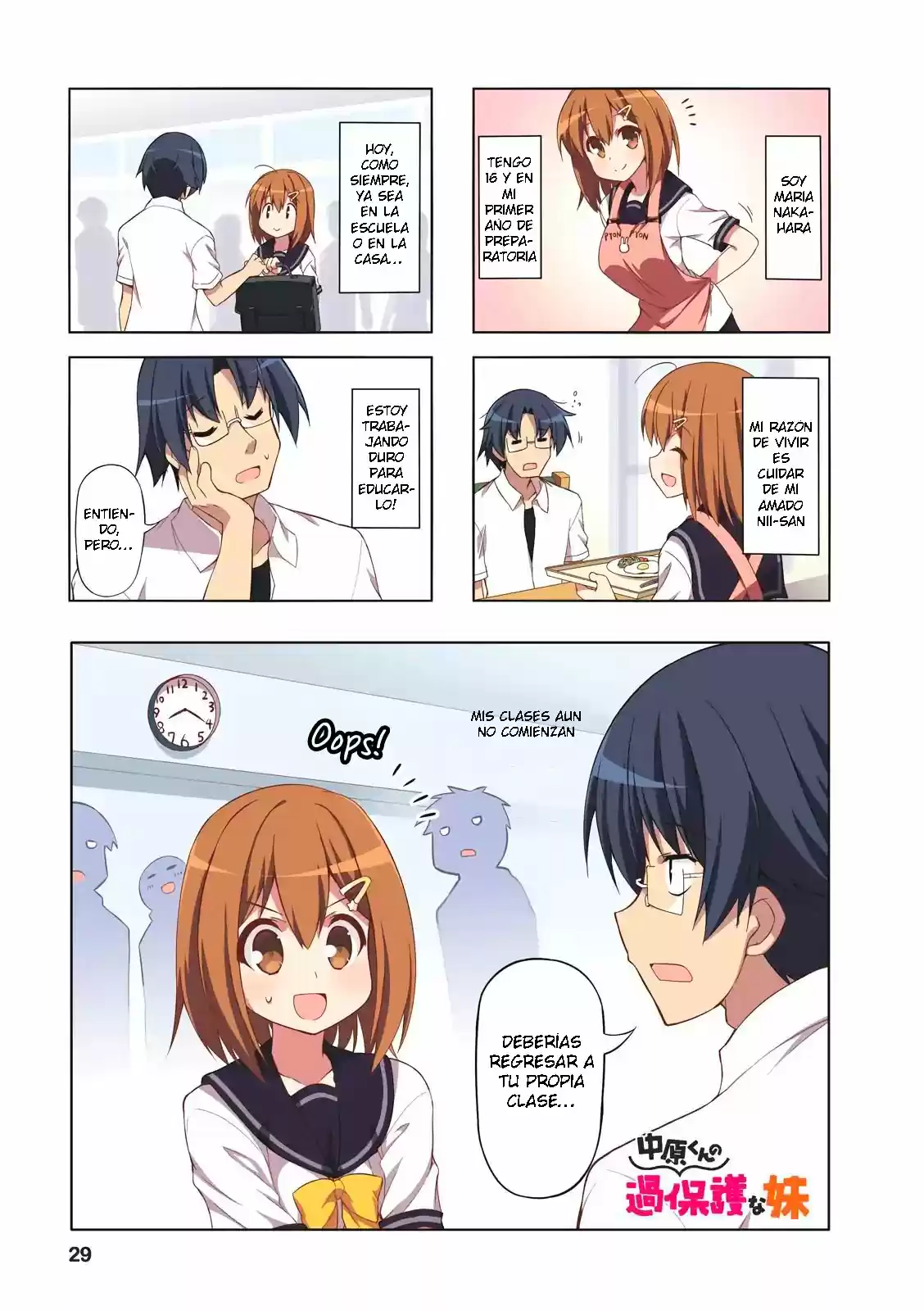 Nakahara-kun No Kahogo Na Imouto - Capítulo 29 - Página 2 - LectorTMOo