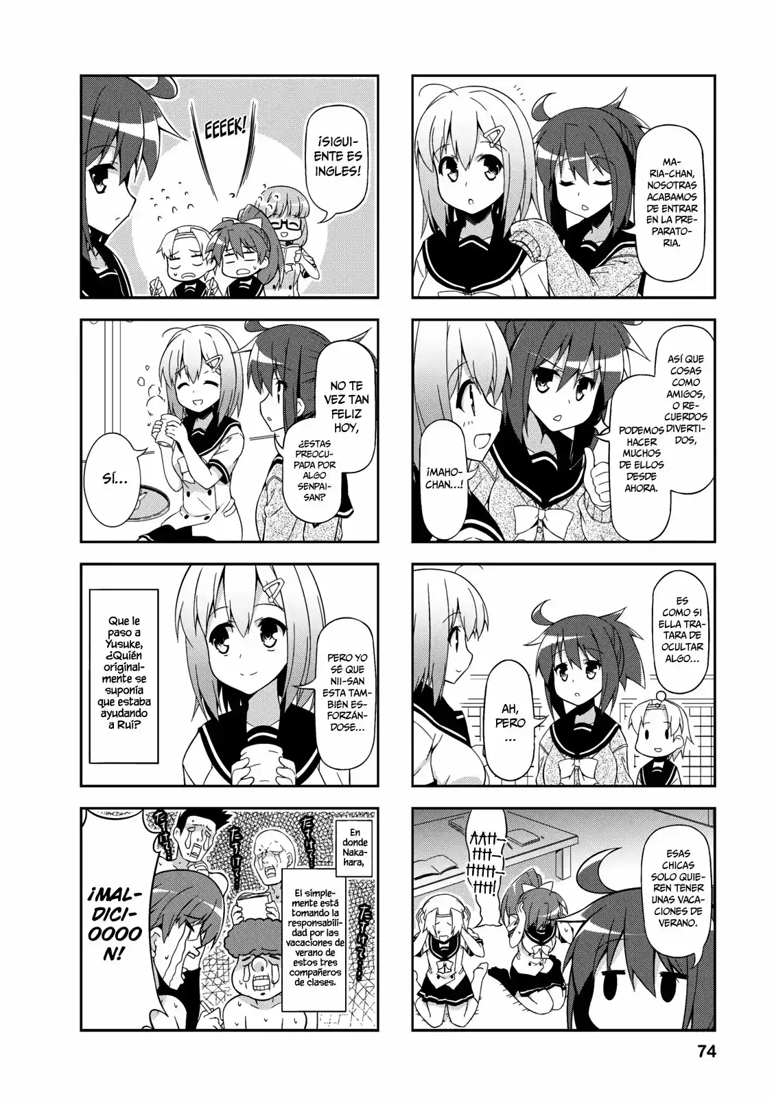Nakahara-kun No Kahogo Na Imouto - Capítulo 34 - Página 8 - LectorTMOo