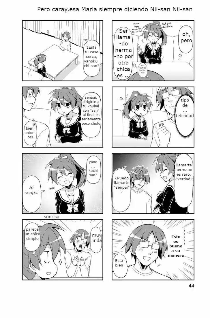 Nakahara-kun No Kahogo Na Imouto - Capítulo 4 - Página 4 - LectorTMOo