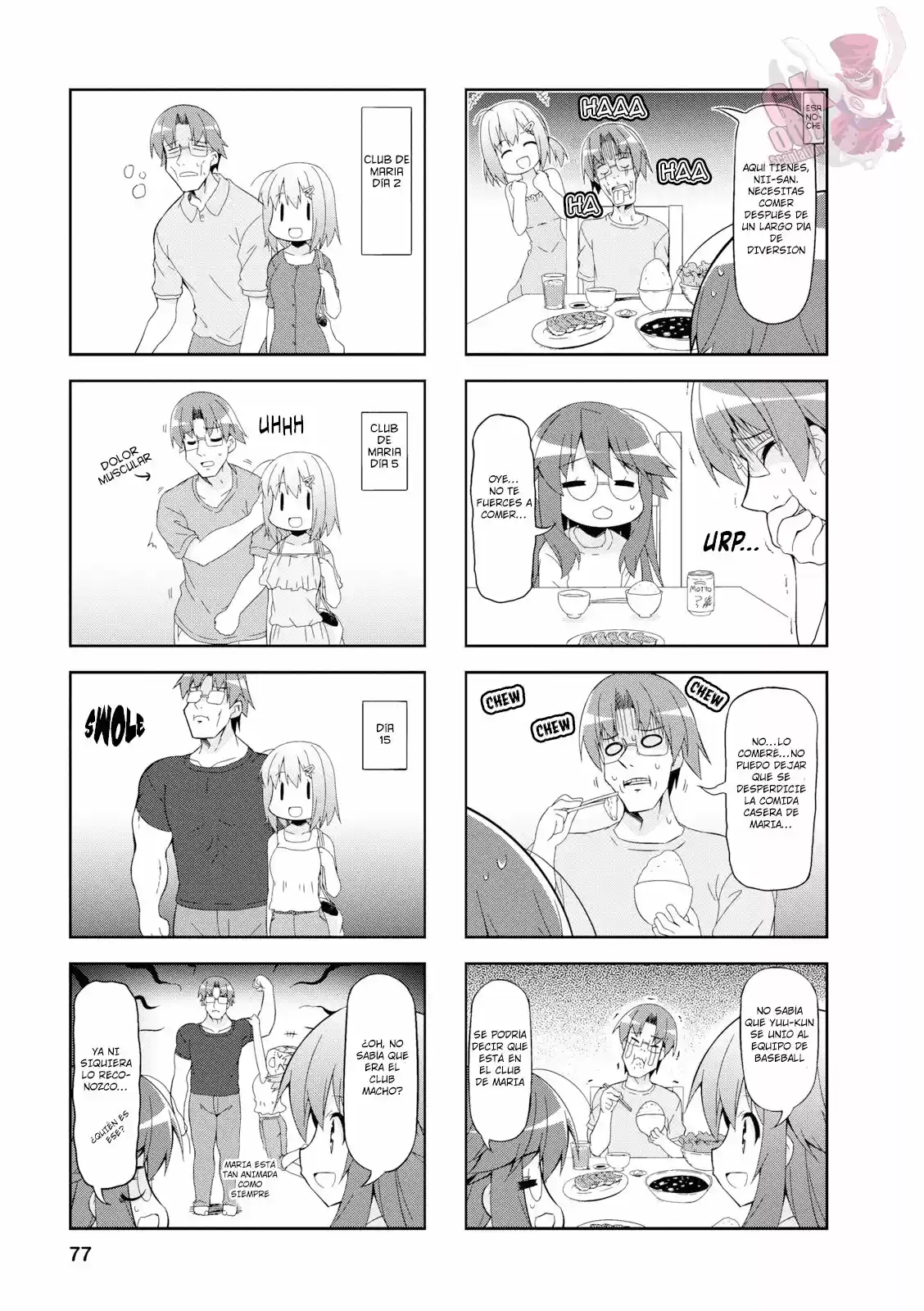 Nakahara-kun No Kahogo Na Imouto - Capítulo 47 - Página 4 - LectorTMOo
