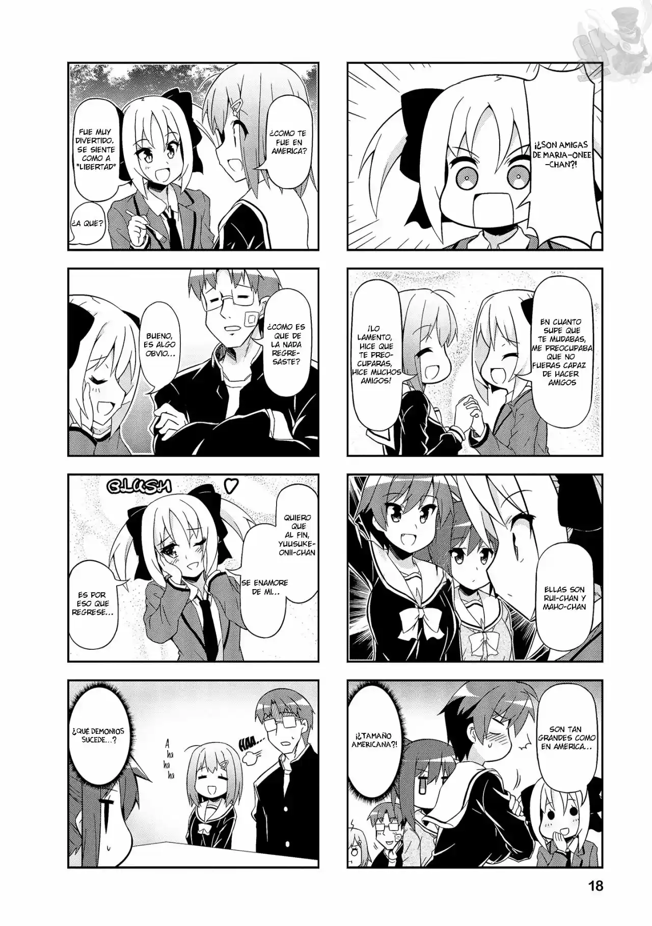 Nakahara-kun No Kahogo Na Imouto - Capítulo 52 - Página 5 - LectorTMOo