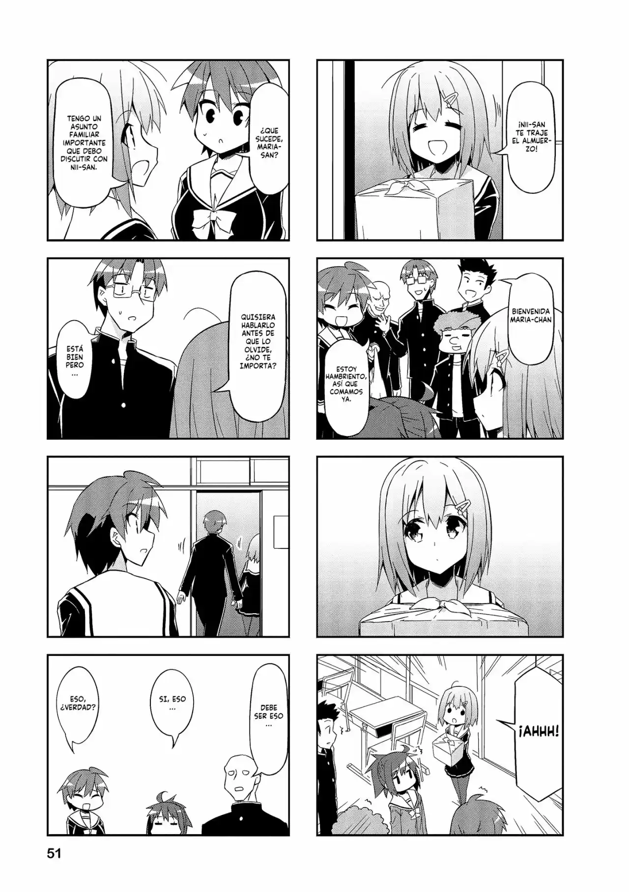 Nakahara-kun No Kahogo Na Imouto - Capítulo 56 - Página 6 - LectorTMOo