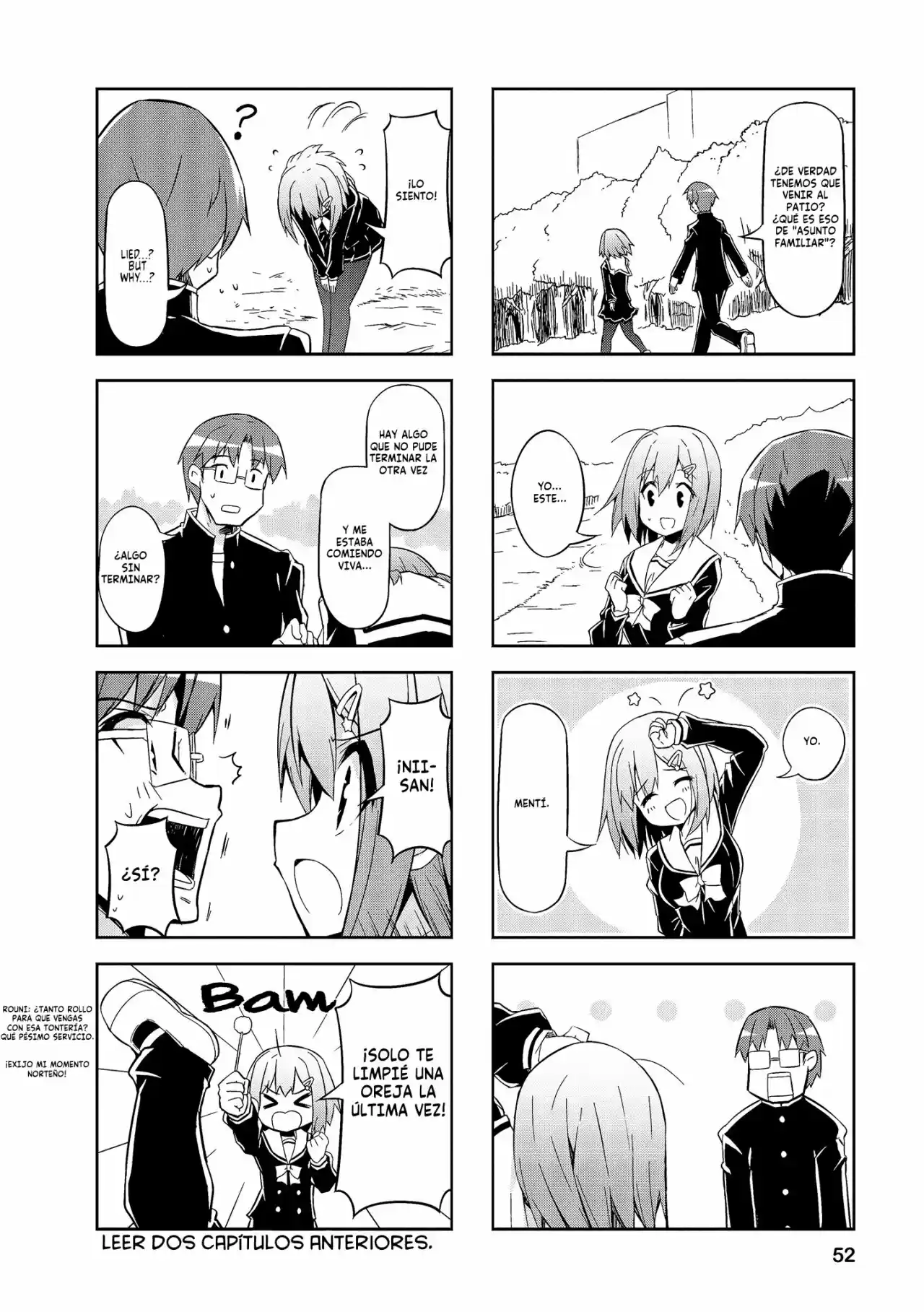 Nakahara-kun No Kahogo Na Imouto - Capítulo 56 - Página 7 - LectorTMOo