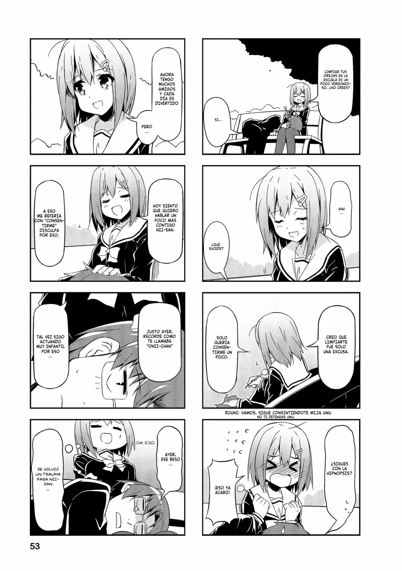 Nakahara-kun No Kahogo Na Imouto - Capítulo 56 - Página 8 - LectorTMOo