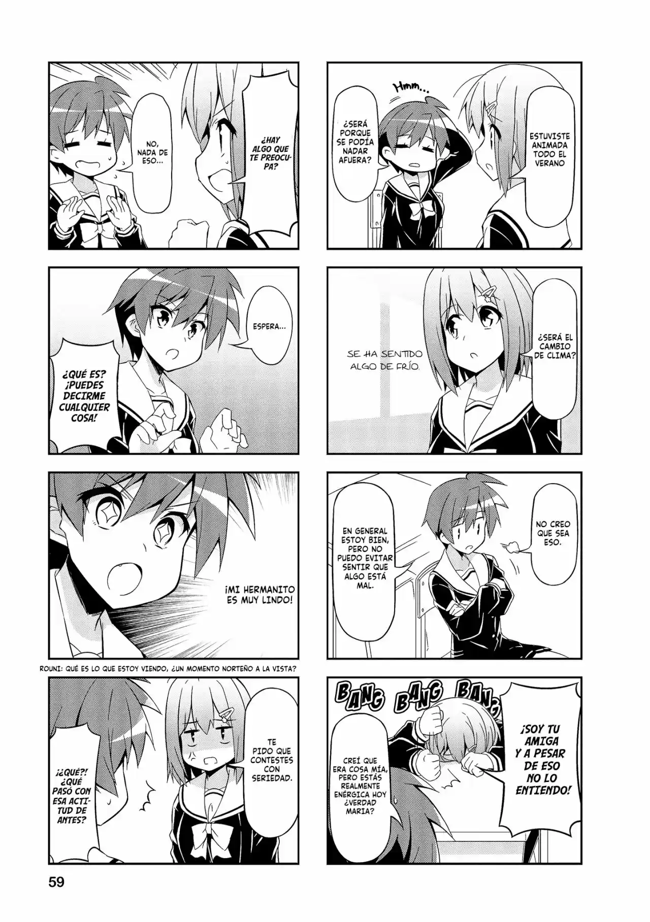 Nakahara-kun No Kahogo Na Imouto - Capítulo 57 - Página 4 - LectorTMOo