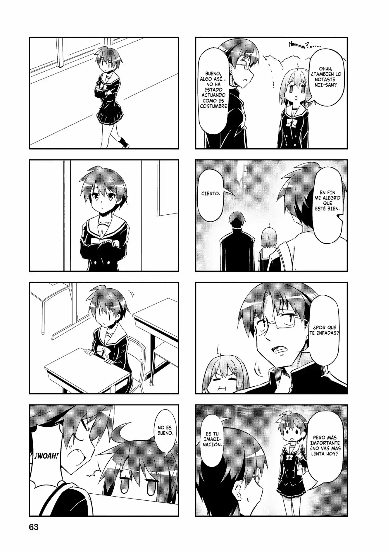 Nakahara-kun No Kahogo Na Imouto - Capítulo 57 - Página 8 - LectorTMOo