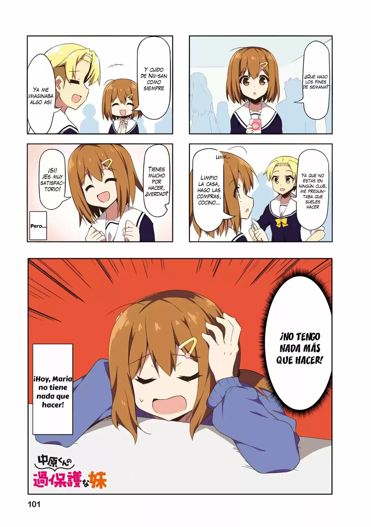 Nakahara-kun No Kahogo Na Imouto - Capítulo 63 - Página 3 - LectorTMOo