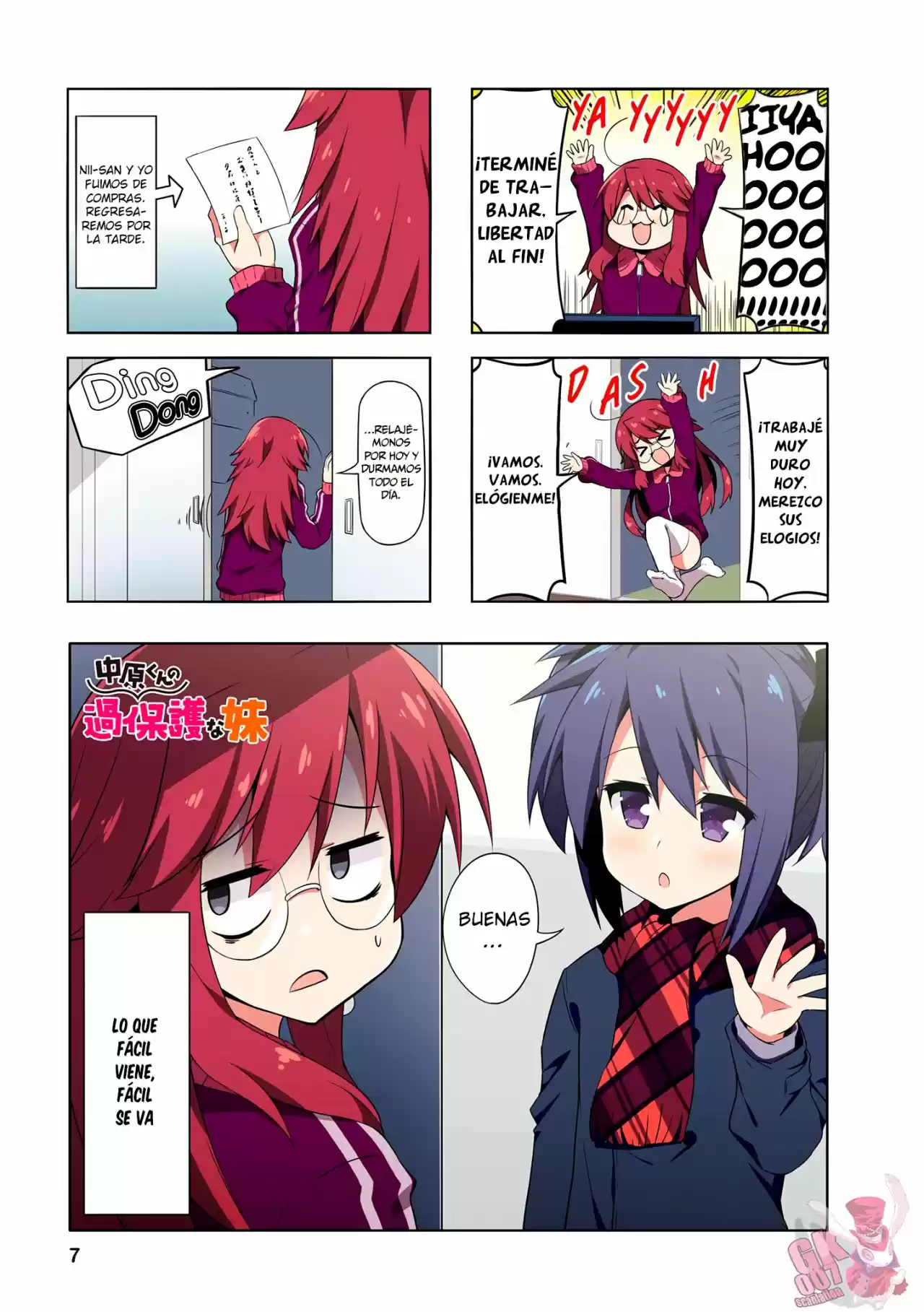 Nakahara-kun No Kahogo Na Imouto - Capítulo 64 - Página 8 - LectorTMOo
