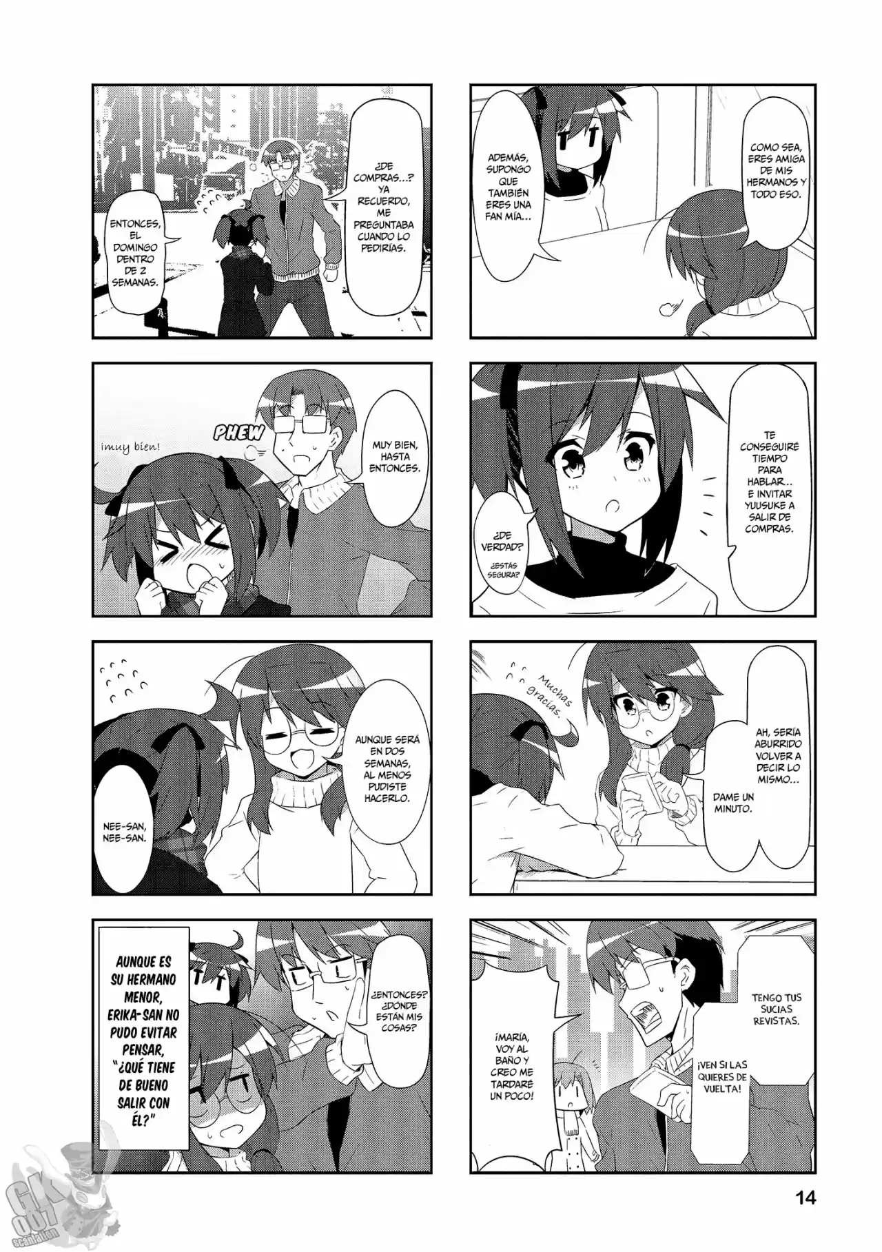Nakahara-kun No Kahogo Na Imouto - Capítulo 64 - Página 15 - LectorTMOo
