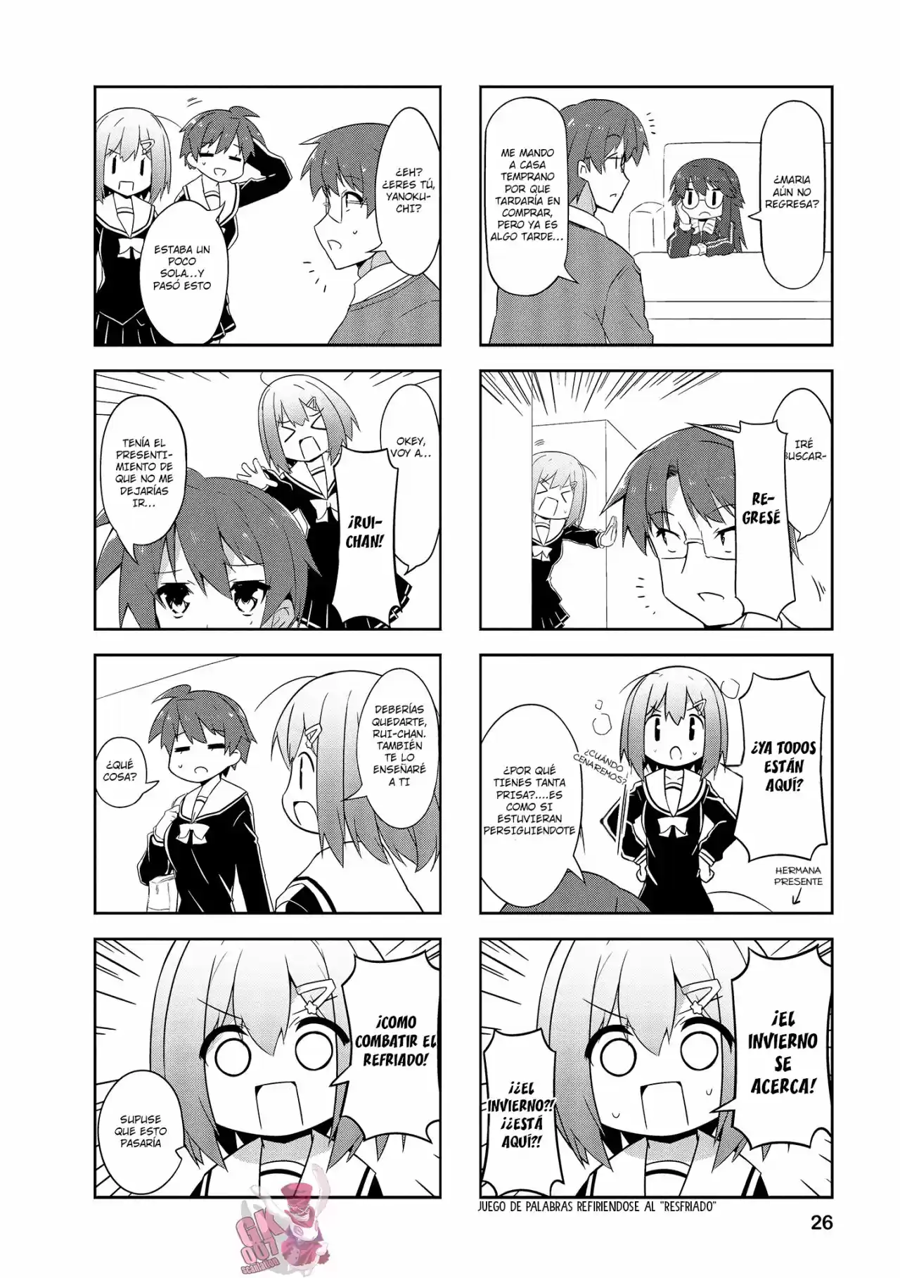 Nakahara-kun No Kahogo Na Imouto - Capítulo 66 - Página 4 - LectorTMOo