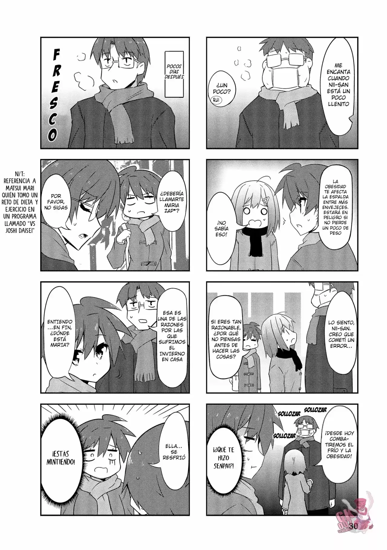 Nakahara-kun No Kahogo Na Imouto - Capítulo 66 - Página 8 - LectorTMOo