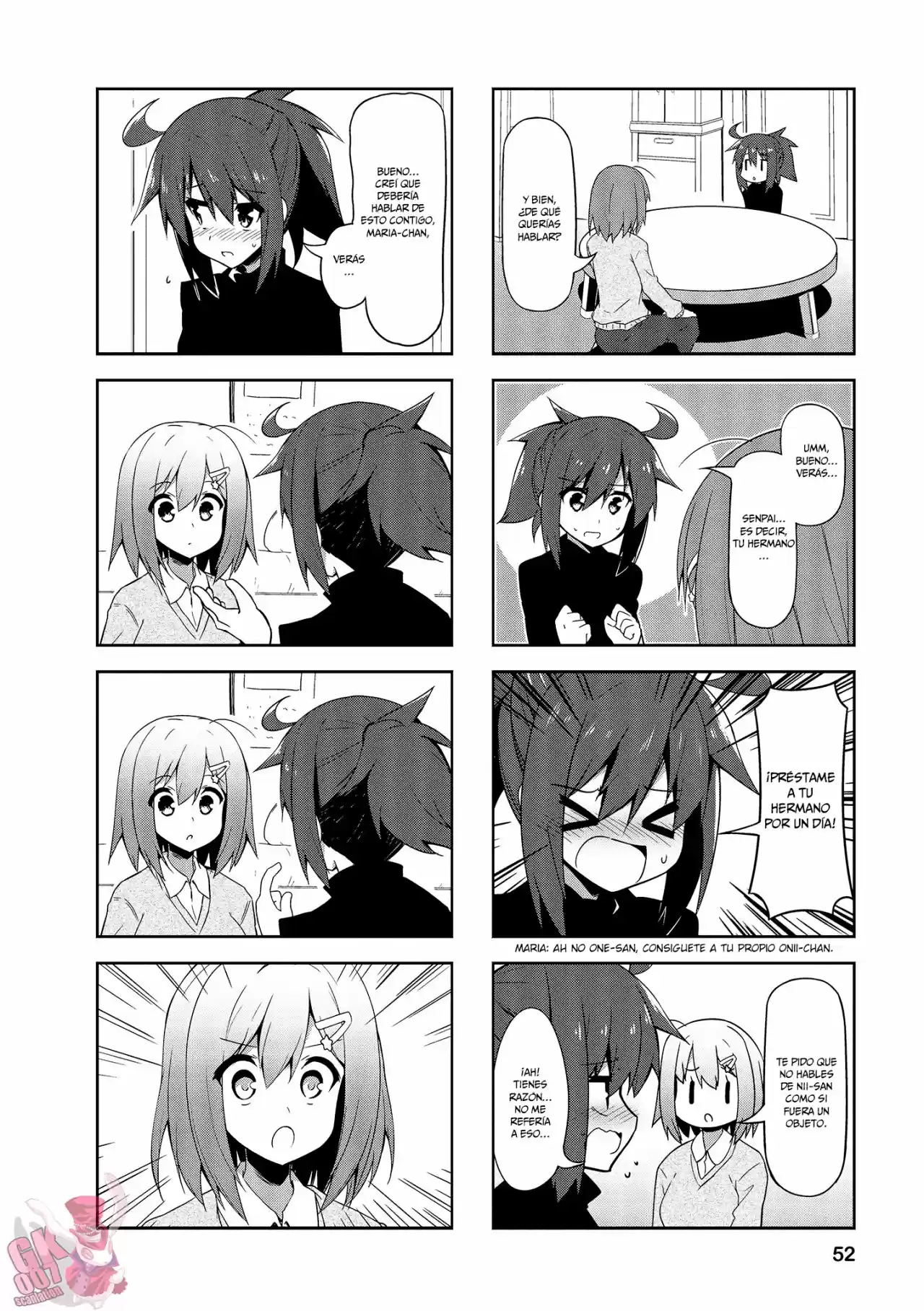 Nakahara-kun No Kahogo Na Imouto - Capítulo 69 - Página 6 - LectorTMOo