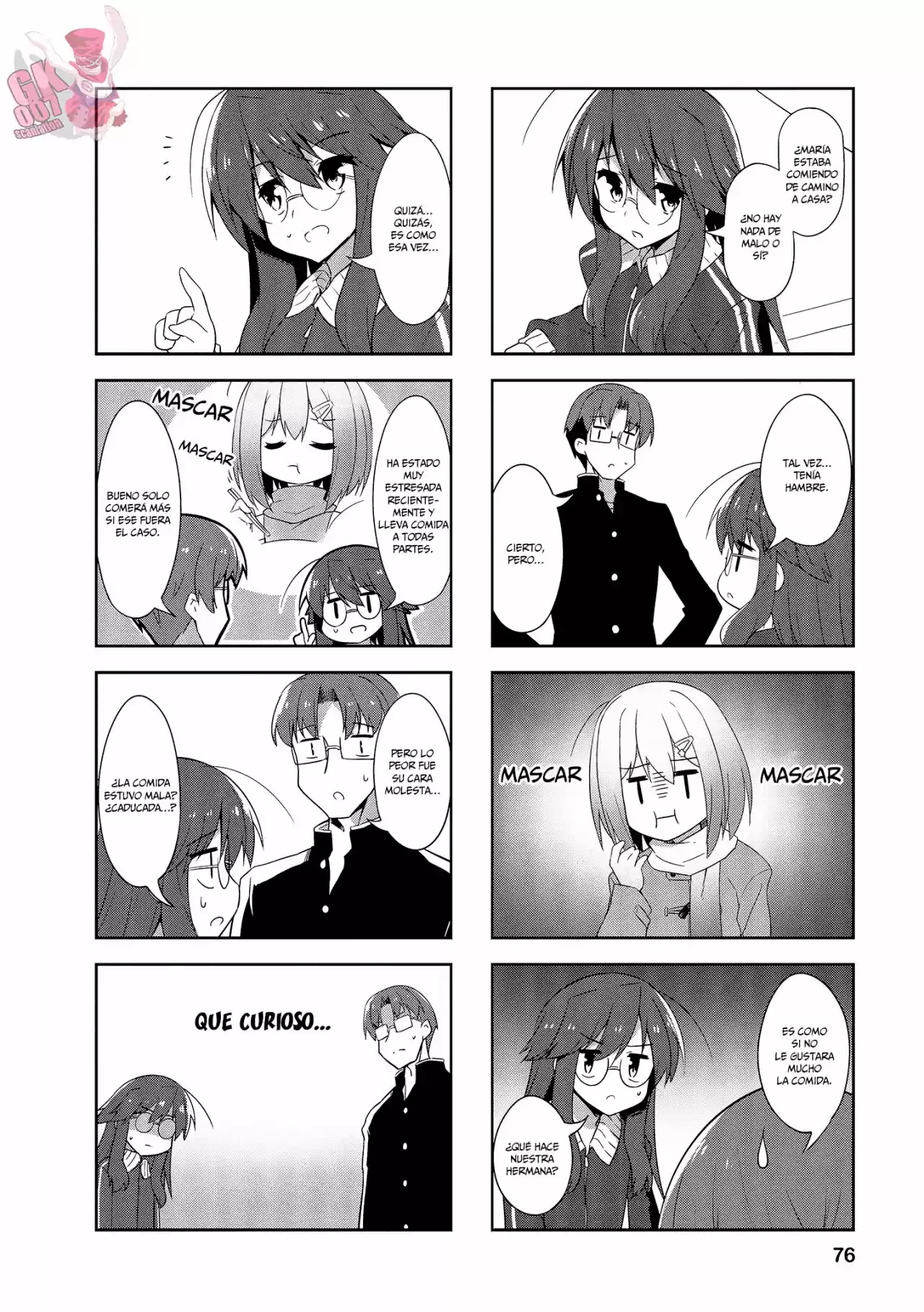 Nakahara-kun No Kahogo Na Imouto - Capítulo 72 - Página 4 - LectorTMOo