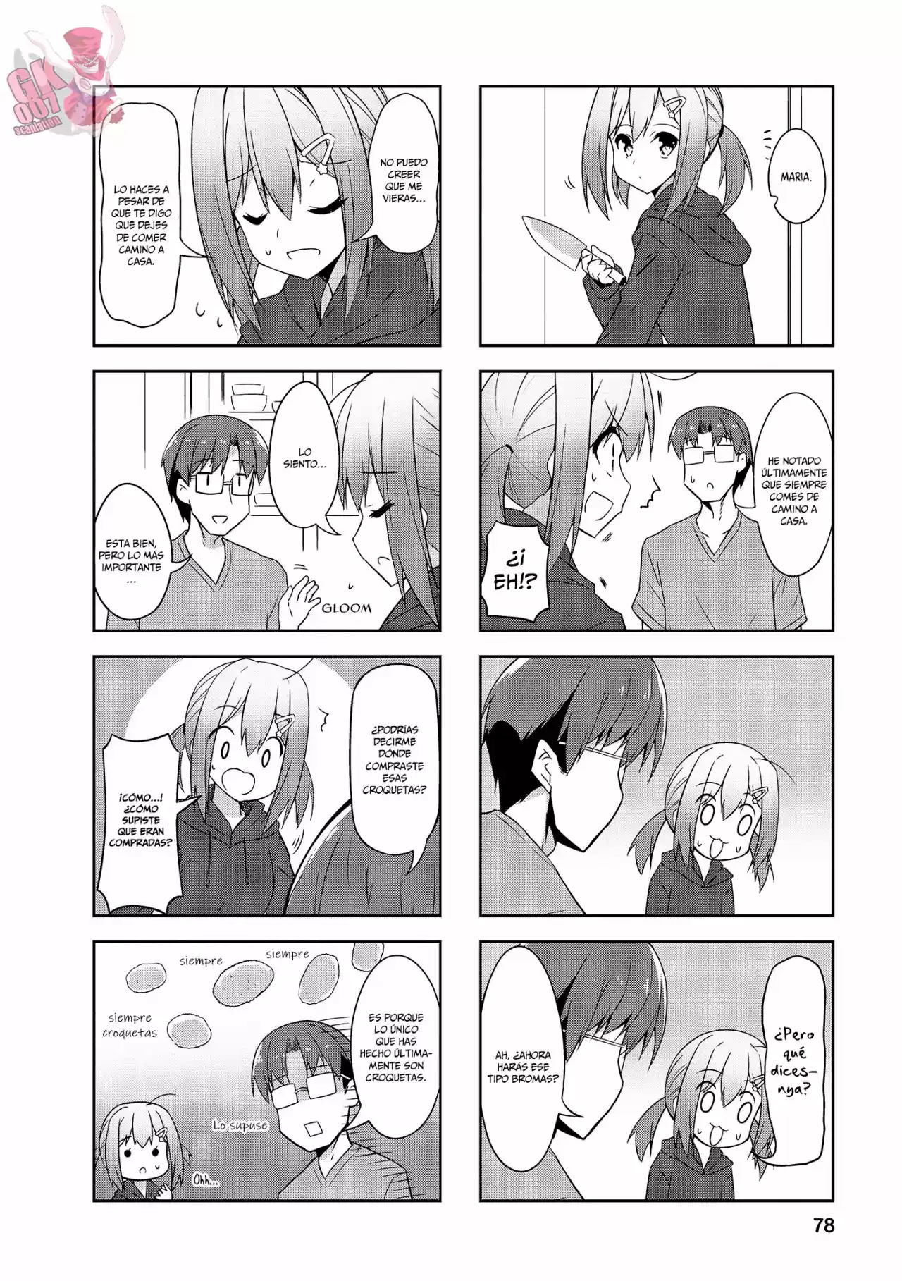Nakahara-kun No Kahogo Na Imouto - Capítulo 72 - Página 6 - LectorTMOo