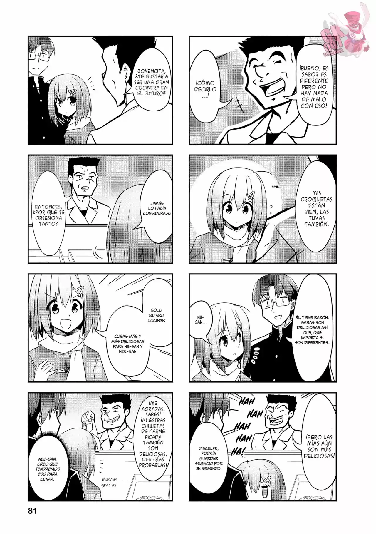 Nakahara-kun No Kahogo Na Imouto - Capítulo 72 - Página 9 - LectorTMOo