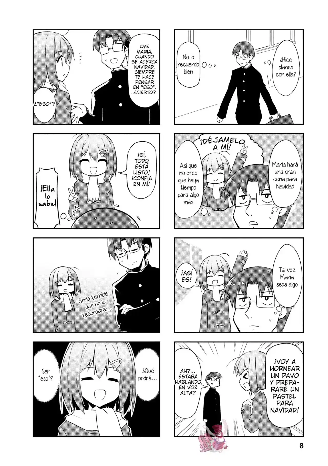 Nakahara-kun No Kahogo Na Imouto - Capítulo 76 - Página 8 - LectorTMOo