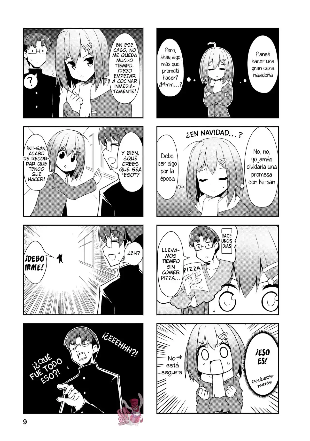 Nakahara-kun No Kahogo Na Imouto - Capítulo 76 - Página 9 - LectorTMOo