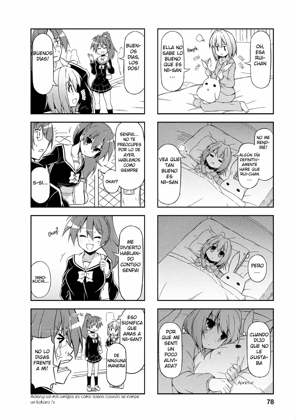 Nakahara-kun No Kahogo Na Imouto - Capítulo 8 - Página 9 - LectorTMOo