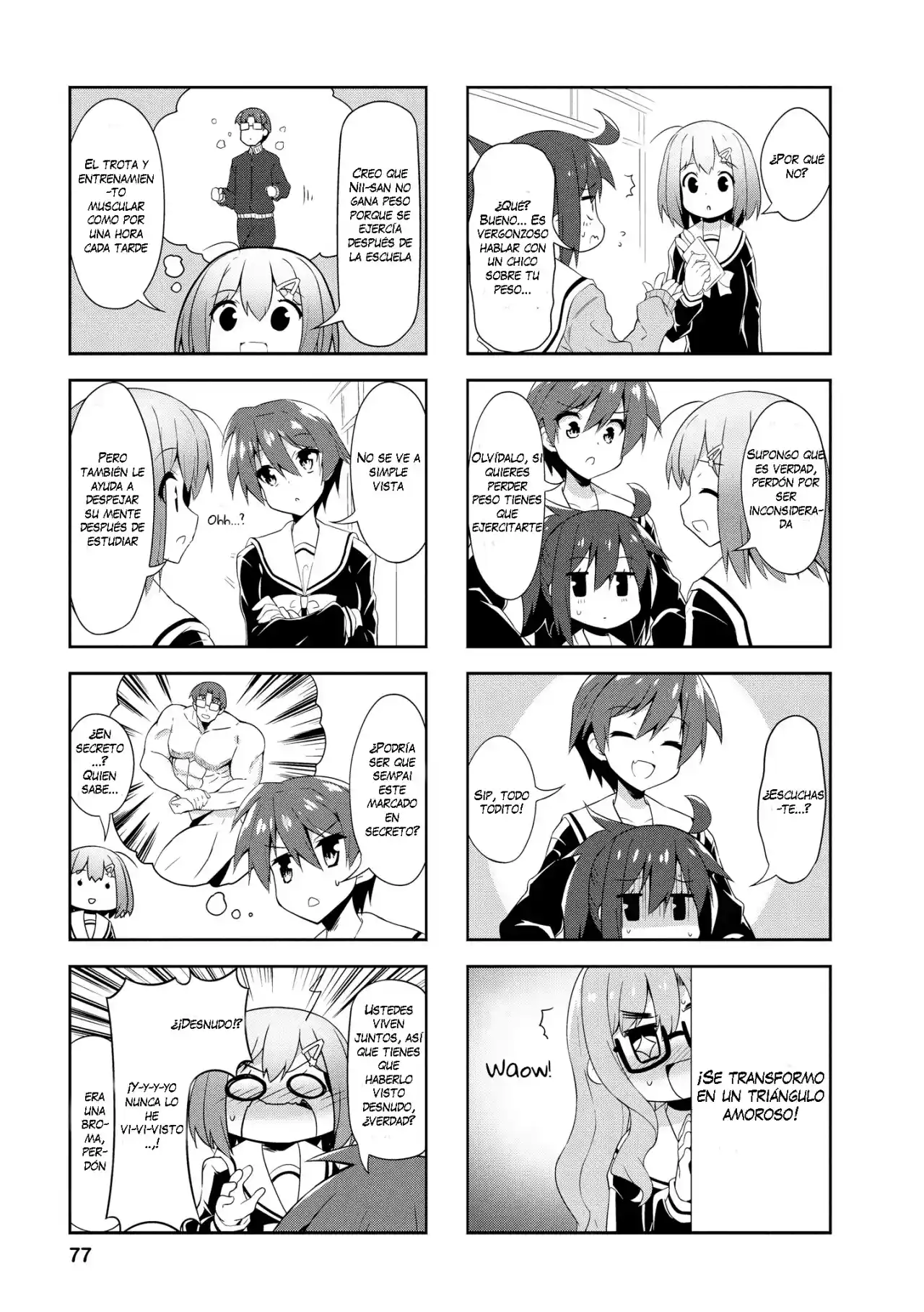 Nakahara-kun No Kahogo Na Imouto - Capítulo 84 - Página 4 - LectorTMOo