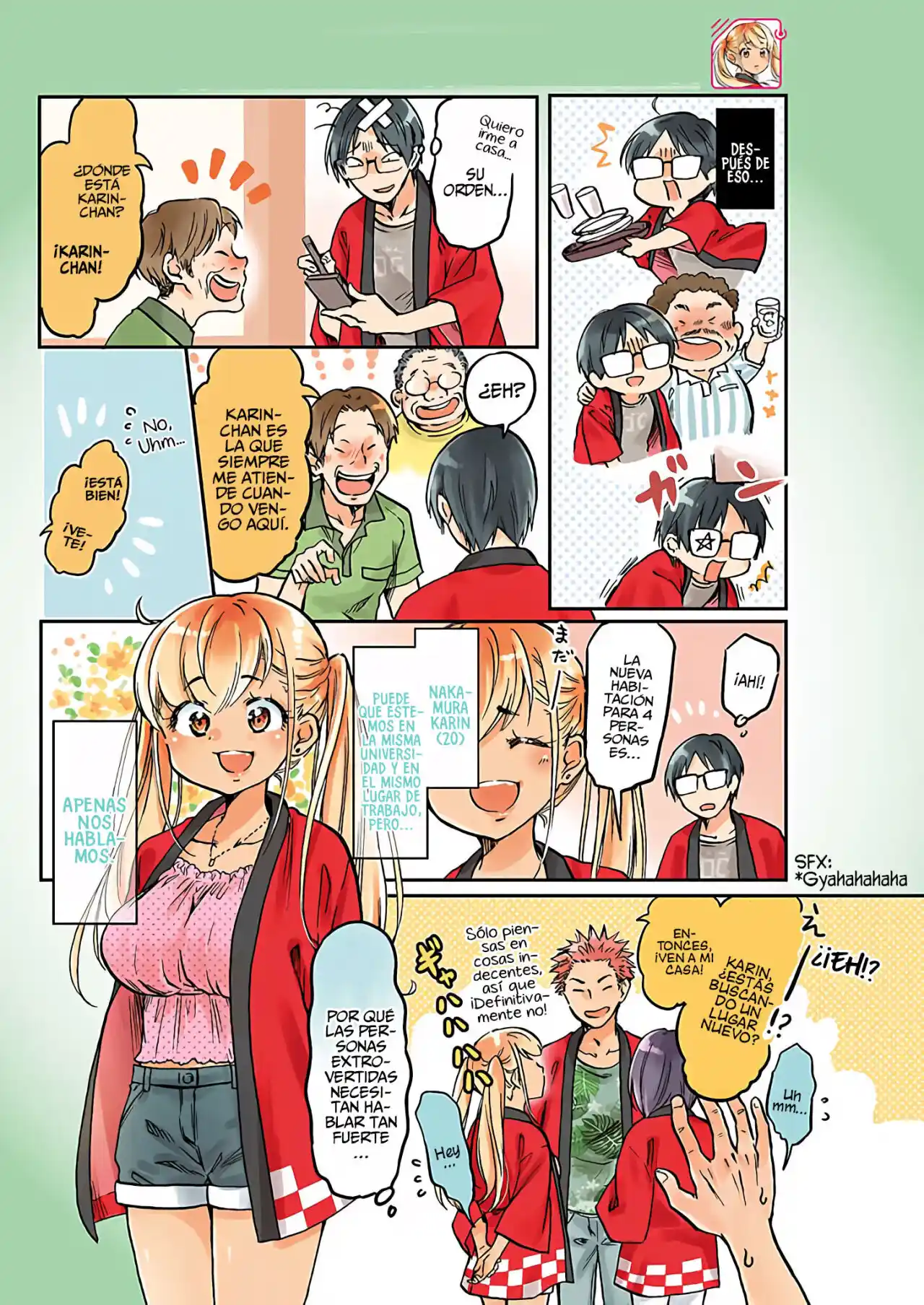 Nakamura-san, La Gyaru No Invitada - Capítulo 1 - Página 3 - LectorTMOo