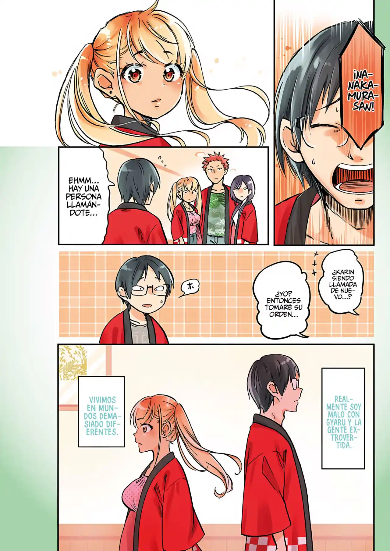 Nakamura-san, La Gyaru No Invitada - Capítulo 1 - Página 4 - LectorTMOo